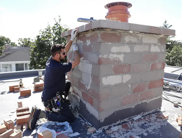 Advanced chimney repair process by Tamarac Chimney Sweep in Tamarac, FL