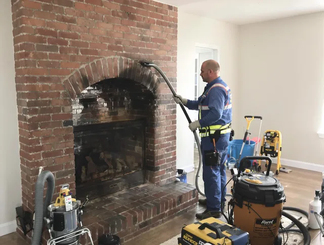 Tamarac Chimney Sweep expert performing detailed chimney sweep in Tamarac, FL