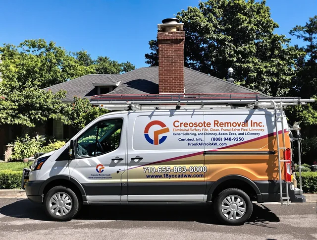 Tamarac Chimney Sweep technician removing creosote safely in Tamarac, FL