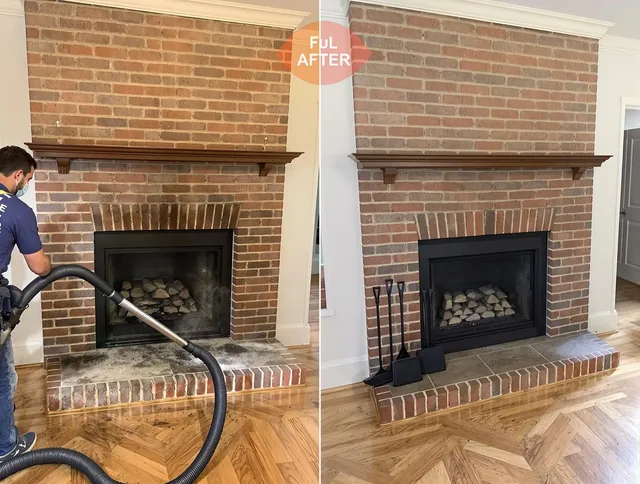 Tamarac Chimney Sweep carefully sanitizing a fireplace in Tamarac, FL